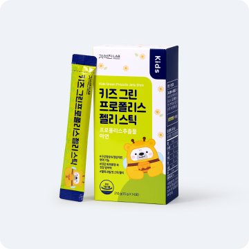 키즈 그린 프로폴리스 젤리 스틱 14포
