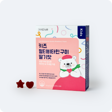 키즈 멀티비타민 구미 딸기맛 1개월분